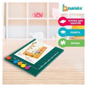 Логический планшет Умный планшет цвет зеленый Iq-zabiaka