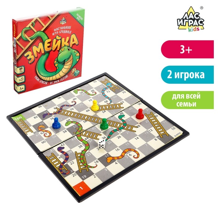 

Настольная игра-бродилка Змейка