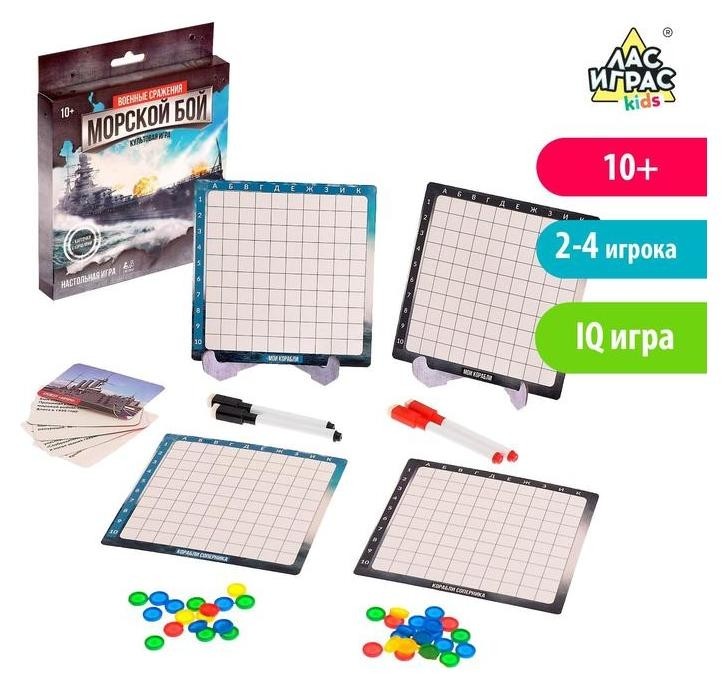 

Настольная игра Морской бой Военные сражения