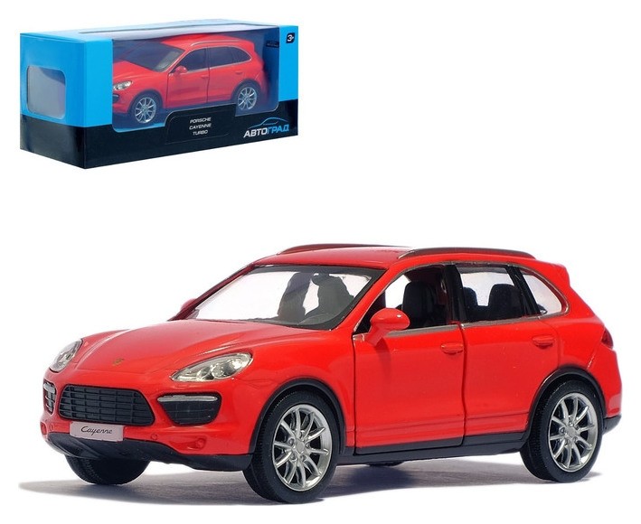 

Машина металлическая Porsche Cayenne Turbo, Красный
