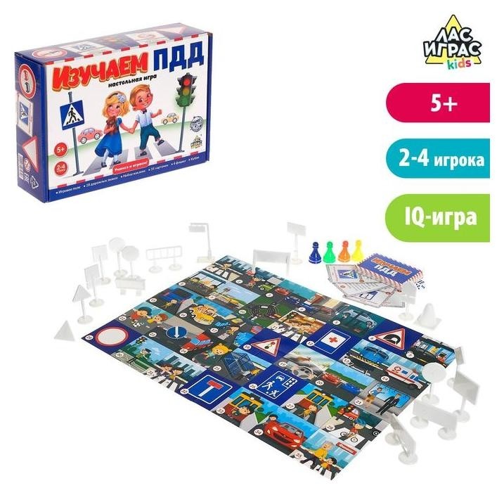 

Настольная игра Изучаем ПДД