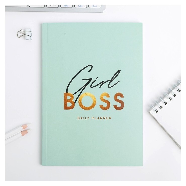 Ежедневник в тонкой обложке Girlboss, А5, 80 листов отзывы