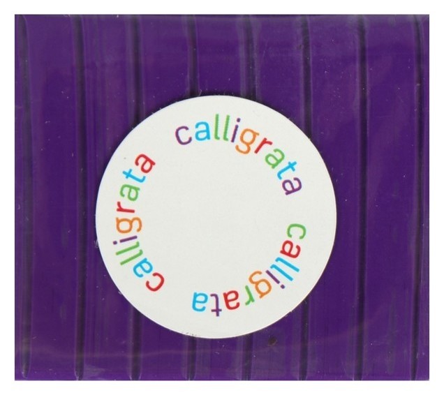 Полимерная глина фиолетовая Calligrata