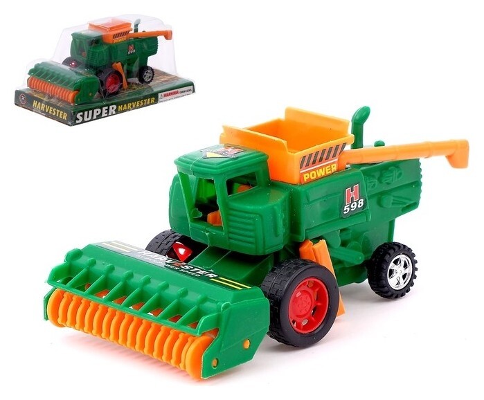 Трактор инерционный «Комбайн зерноуборщик»  