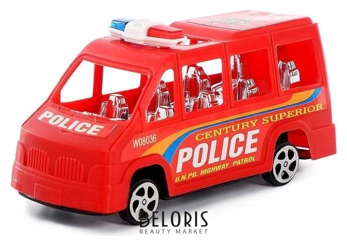 Машина инерционная «Полиция» 14 см x 5 см x 6,3 см КНР