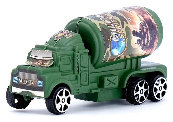 Грузовик инерционный Перевозчик Military  
