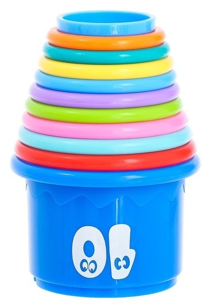 Развивающая игрушка Стаканчики, 11 предметов