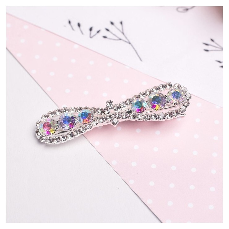 Зажим для волос "Брилиана" бантик Queen Fair