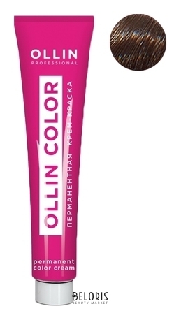 Перманентная крем-краска для волос Permanent colour cream OLLIN Professional Color