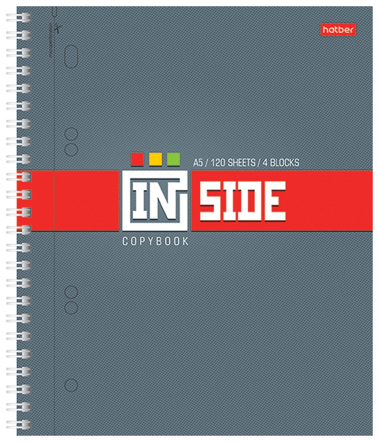 

Тетрадь 120 л. клетка Inside