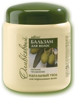 Бальзам для нормальных волос оливковый Питание и увлажнение Белита - Витэкс