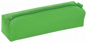 Пенал-тубус на молнии, текстиль, зеленый, 20х5 см Пифагор