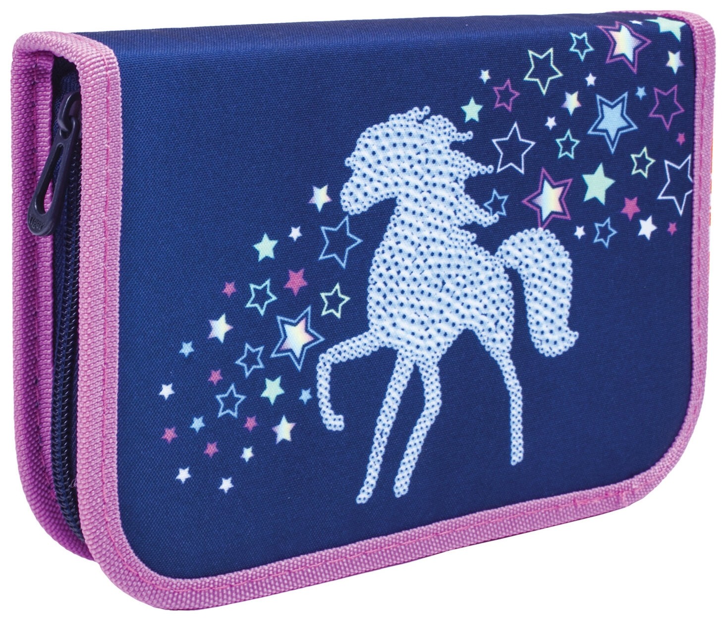 

Пенал с наполнением 1 отделение откидная планка Rainbow Horse (2 шт.)