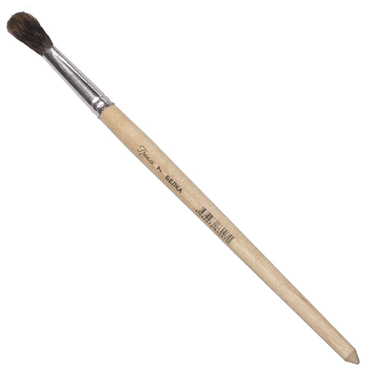 Кисть белка сосновая, живописная (1 штука), круглая, №7   Грааль