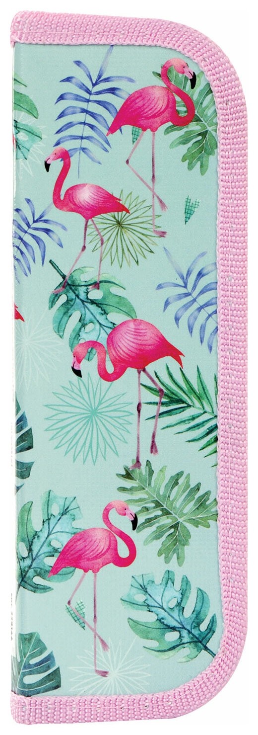 

Пенал 1 отделение, ламинированный картон, 19х7 см, Flamingo (5 шт.)