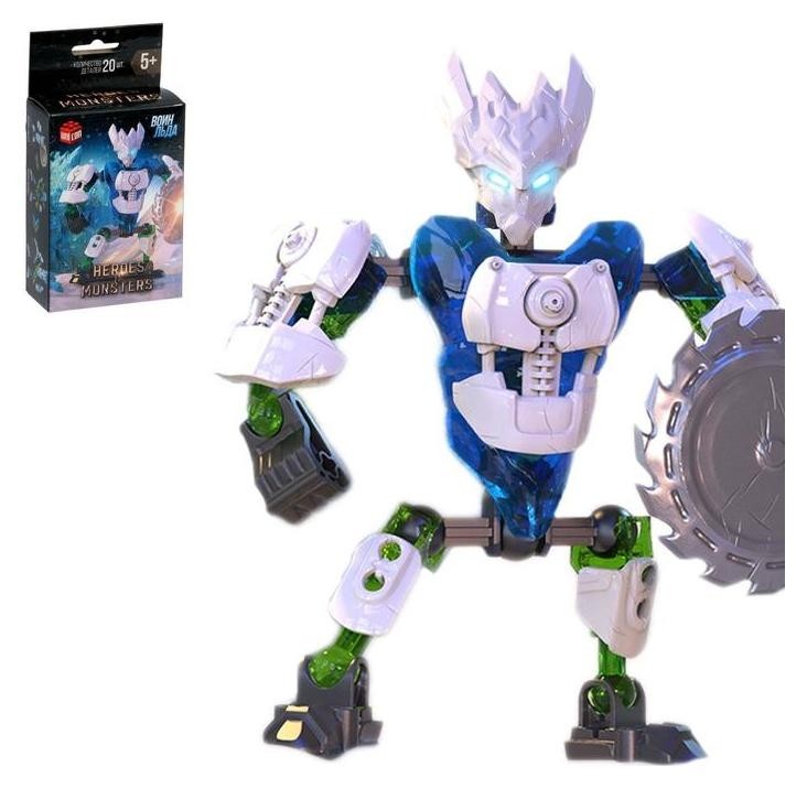 

Конструктор-робот Воин Льда 20 деталей