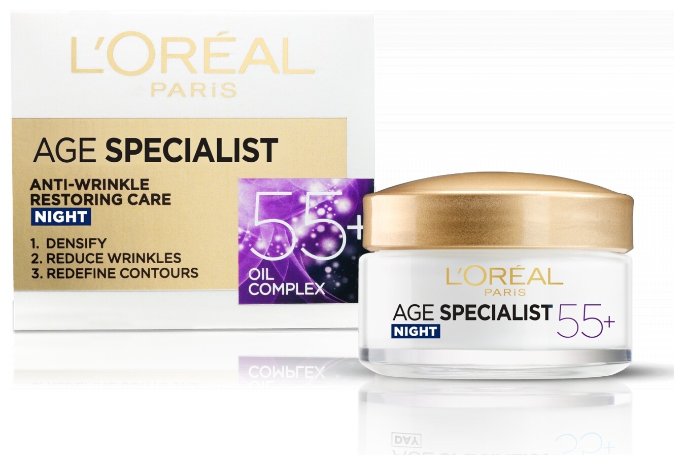 Крем для лица ночной Возраст эксперт 55+ L'Oreal