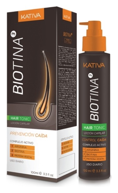 Тоник против выпадения волос с биотином Kativa