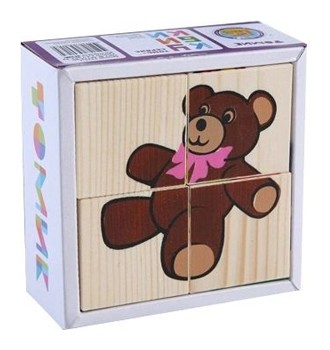 

Кубики Игрушки 4 элемента