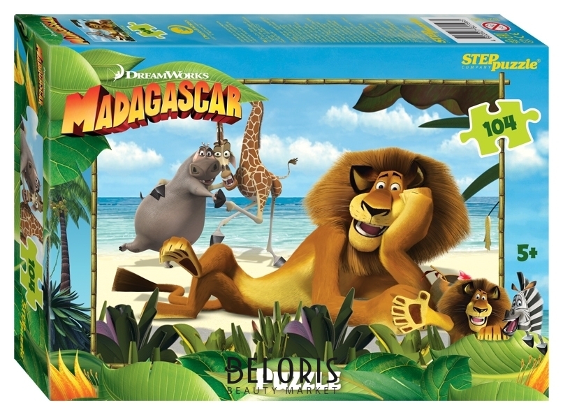 Пазл Мадагаскар, 104 детали Step puzzle DreamWorks