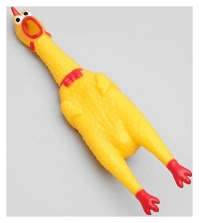 Игрушка пищащая "Задумчивая курица", 30 см Пижон