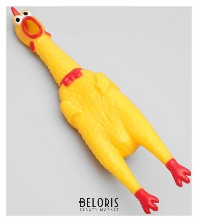 Игрушка пищащая Задумчивая курица, 30 см Пижон