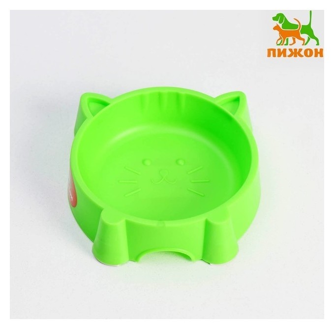 

Миска "Киска", 300 мл, 14 х 14 х 4 см, микс цветов