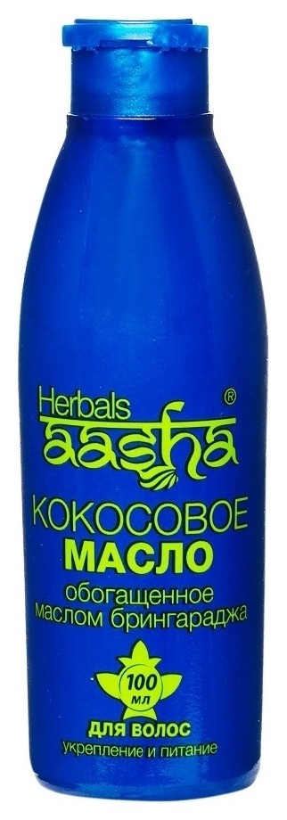 Масло для волос кокосовое с брингараджем Aasha Herbals