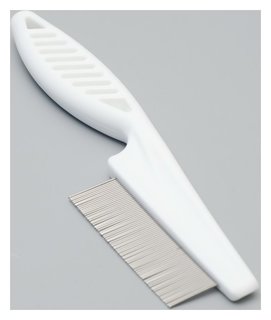 Расческа с частыми зубьями, 18 см, пластиковая ручка Пижон