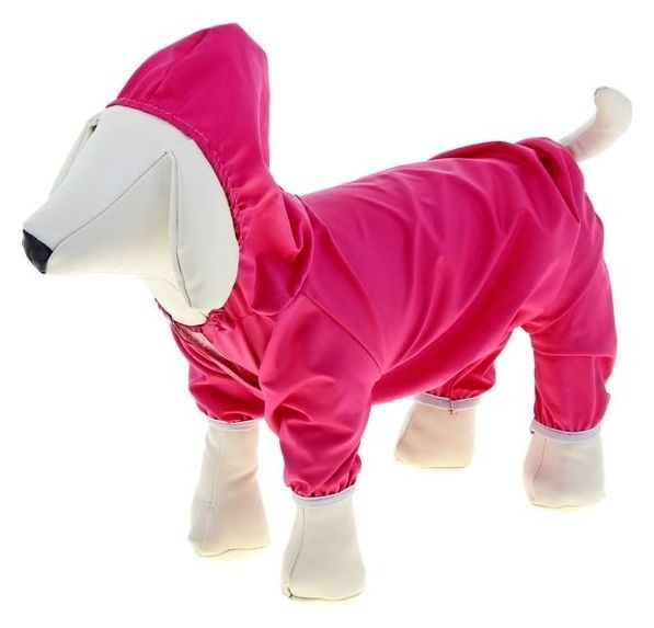 Комбинезон для собак, L, (дс - 30 см, ог - 40 см) , розовый
