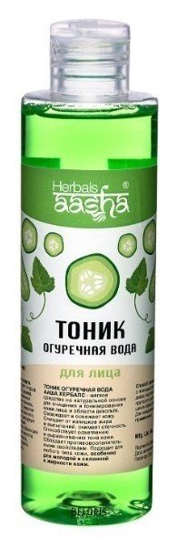 Тоник для лица Огуречная вода Aasha Herbals