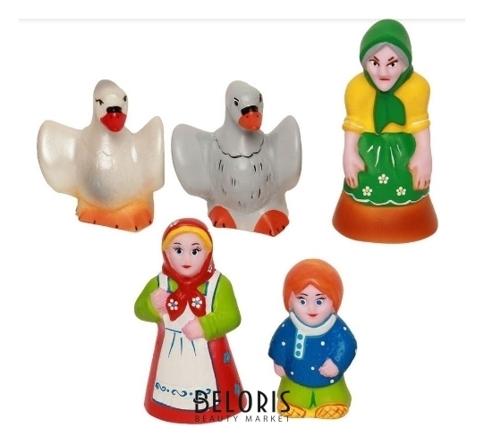 Набор резиновых игрушек Гуси-лебеди Кудесники
