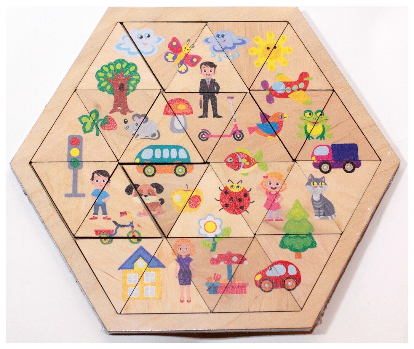 Пазл деревянный Мир вокруг  Десятое королевство