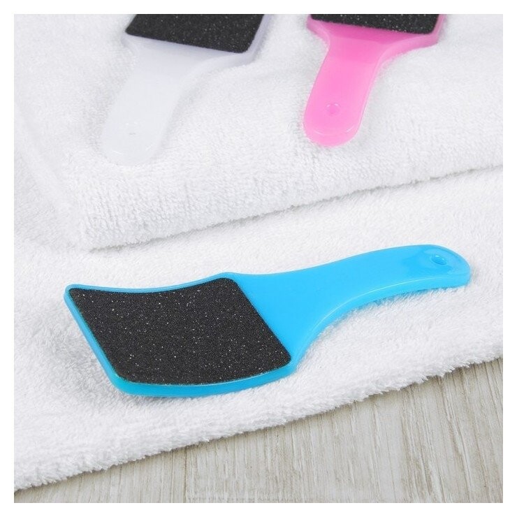 Тёрка для ног, наждачная, двусторонняя, 15 см Queen fair