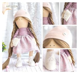 Интерьерная кукла «Плюм», набор для шитья, 18 × 22 × 3.6 см Арт узор