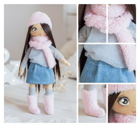 Интерьерная кукла «Полли», набор для шитья, 18.9 × 22.5 × 2.5 см Арт узор