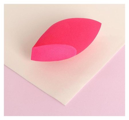 Спонж для нанесения косметики, 7 × 3,5 см, увеличивается при намокании, цвет розовый отзывы