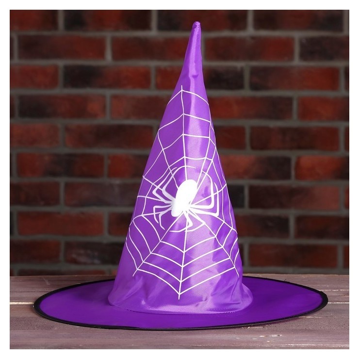 Карнавальная шляпа «Паук», цвет фиолетовый