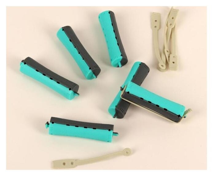 Бигуди «Коклюшки», D = 2 см, 9 см, 6 шт  Queen Fair