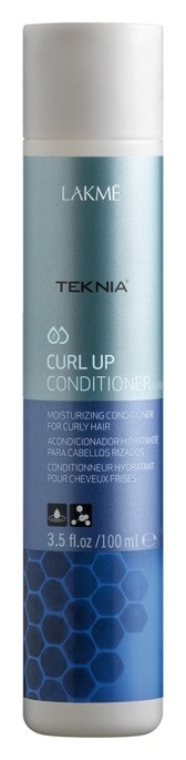 Восстанавливающий кондиционер, для вьющихся волос и волос после химической завивки "Teknia Curl Up Conditioner Leave-In" Lakme