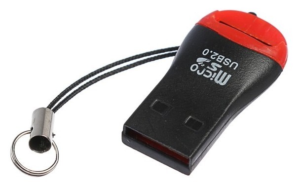Картридер USB для Micro SD LuazON Home