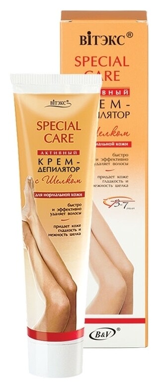 Активный крем-депилятор c шелком для нормальной кожи отзывы