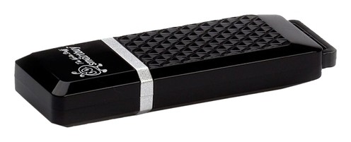 

Флешка Smartbuy Quartz, 8 Гб, Usb2.0, чт до 25 мб/с, зап до 15 мб/с, чёрная, Чёрный