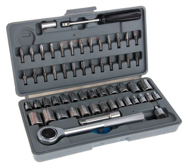 

Набор инструментов в кейсе Tundra, автомобильный, 60 предметов