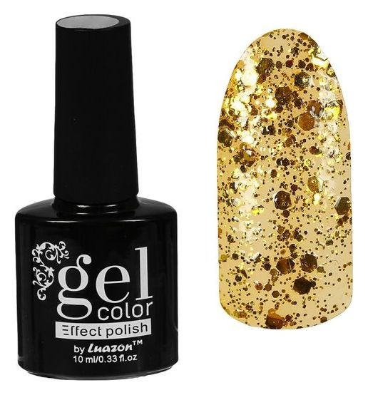 Тон 6602-35 Золото блестки  Luazon