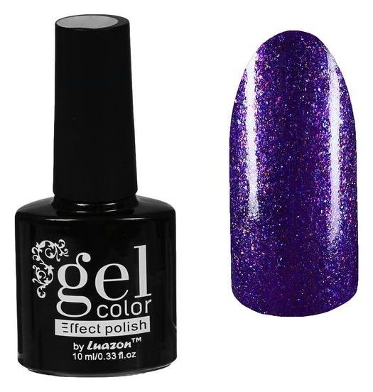 Тон 6602-10 Фиолетовый блестки  Luazon