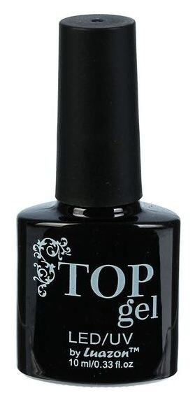 Топ для ногтей без липкого слоя, трёхфазный Led/uv, 10мл  Luazon