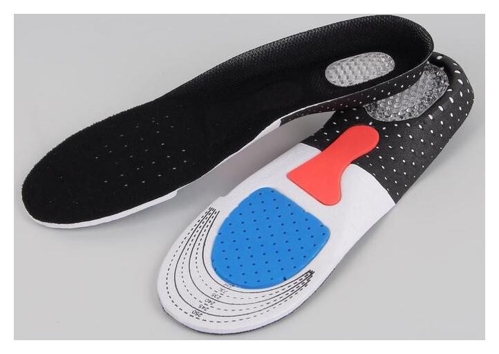 Стельки для обуви, дышащие, 36-40 р-р, пара, цвет чёрный  Onlitop