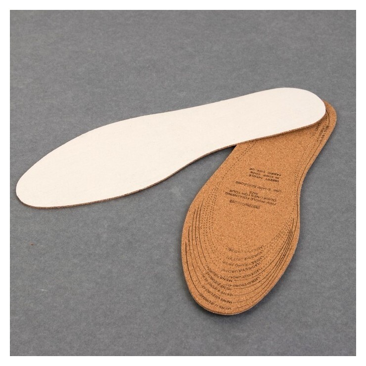 Стельки для обуви, универсальные, 36-47 р-р, пара, цвет белый  Onlitop