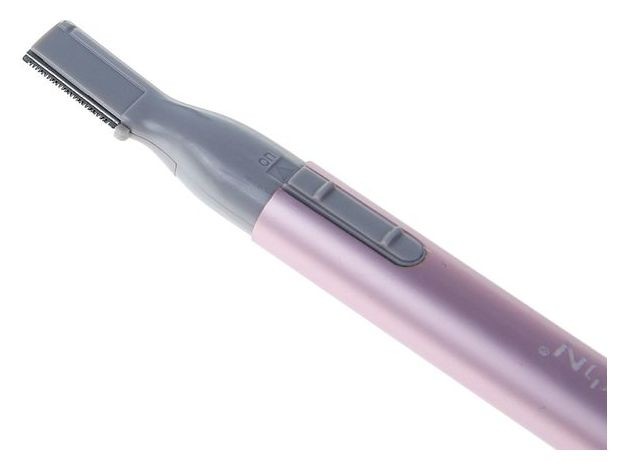 Триммер электрический для удаления волос, кисточка, розовый Lep-05